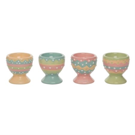 Dol Easter Dottie Egg Cup 4 Asst