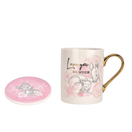 MUG & COASTER SET: BAMBI - LOVE
