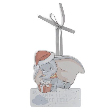 MAGICAL CHRISTMAS: PLAQUE 'SANTA PLEASE STOP HERE'