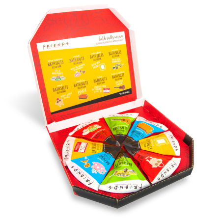 WARNER BROS WARNER FRIENDS PIZZA BATH SALTS
