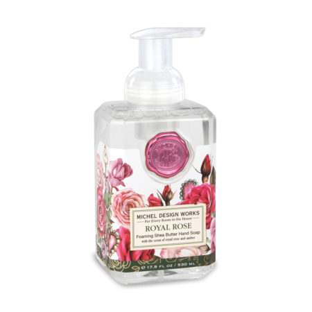 FOAMING HAND SOAP ROYAL ROSE MICHEL DESIGN WORKS