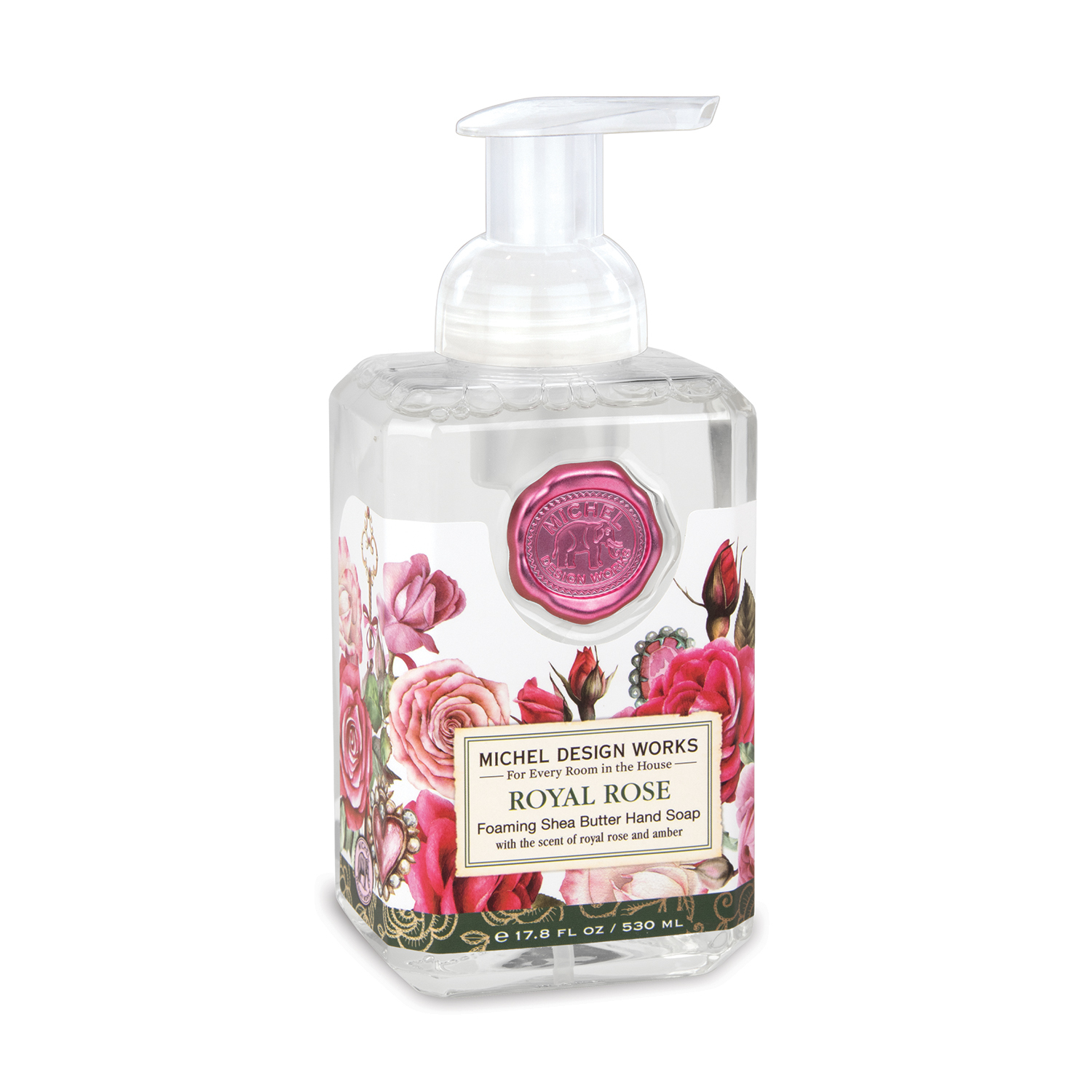 FOAMING HAND SOAP ROYAL ROSE MICHEL DESIGN WORKS