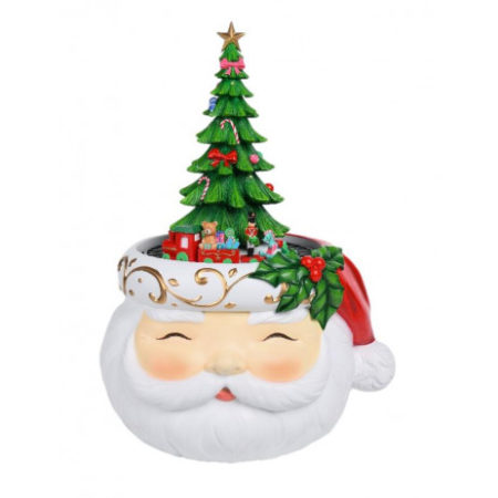 SANTA TRAIN MUSIC BOX