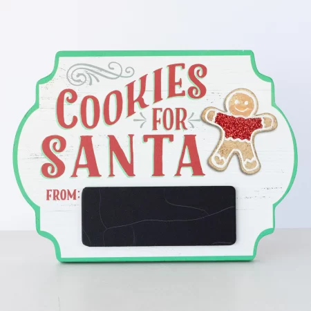 Cookies for santa sign