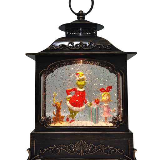 Lantern The Grinch and Cindy Lou Who 30cm