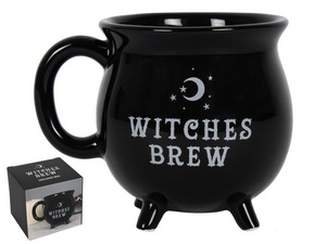 Witches Brew Cauldron Mug in Gift Box