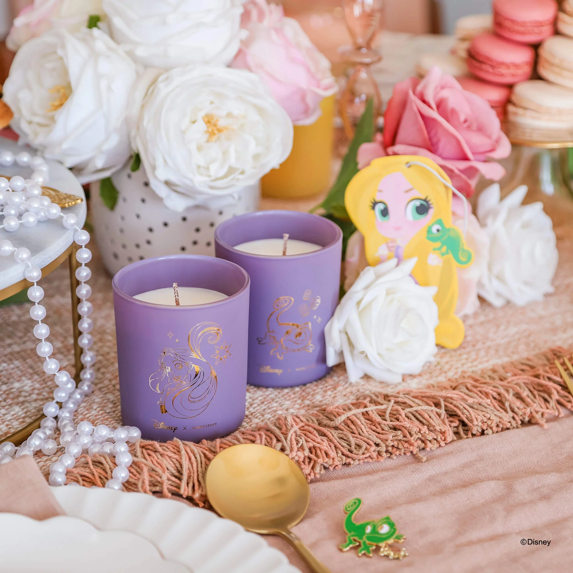 DISNEY CANDLE TWIN PACK RAPUNZEL & PASCAL - Image 3