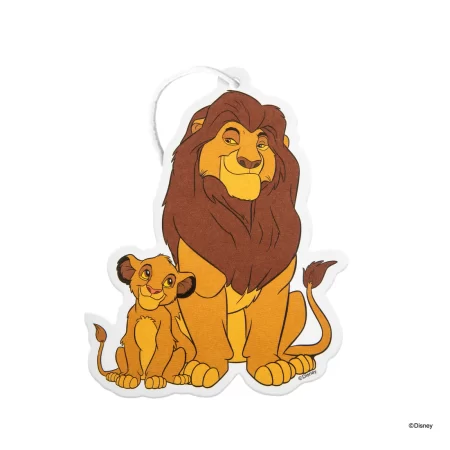 DISNEY CAR AIR FRESHENER SIMBA & MUFASA