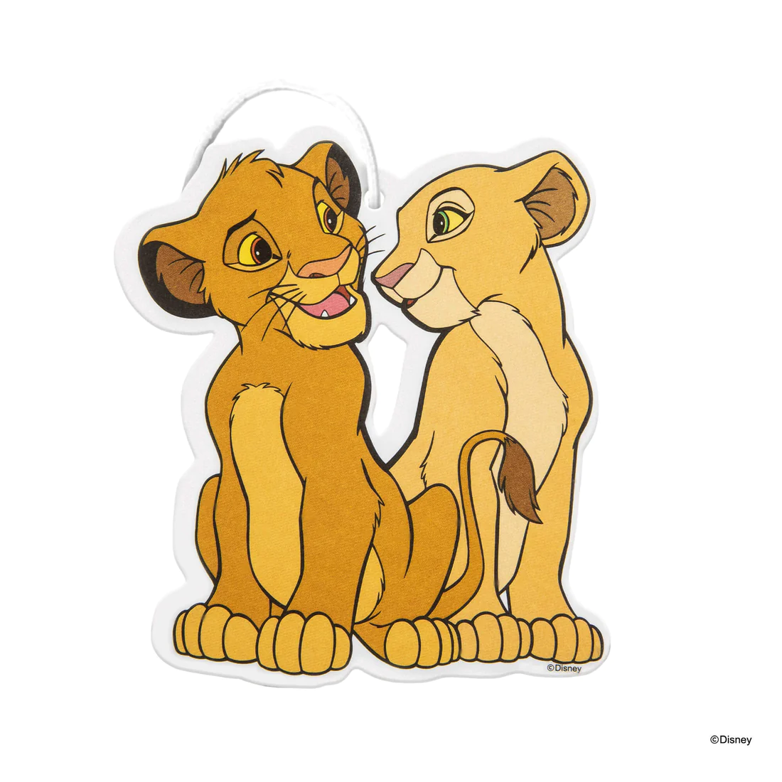 DISNEY CAR AIR FRESHENER NALA & SIMBA