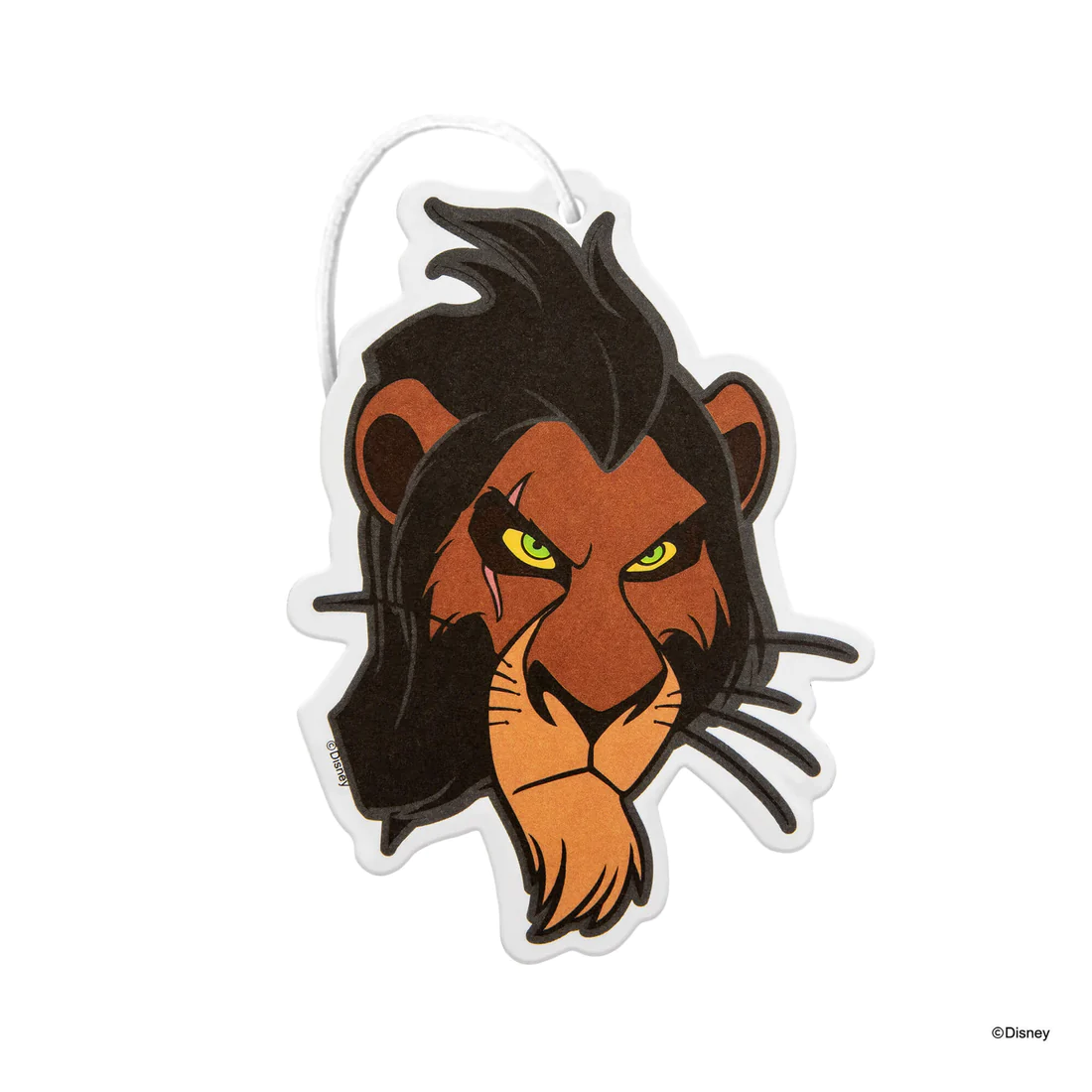 DISNEY CAR AIR FRESHENER SCAR