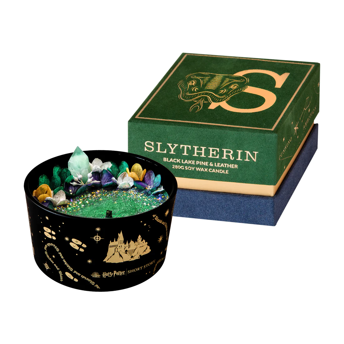 HARRY POTTER CANDLE SLYTHERIN