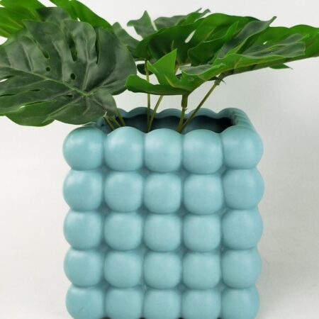 Addie Bubble Planter Ocean Sm 13cm