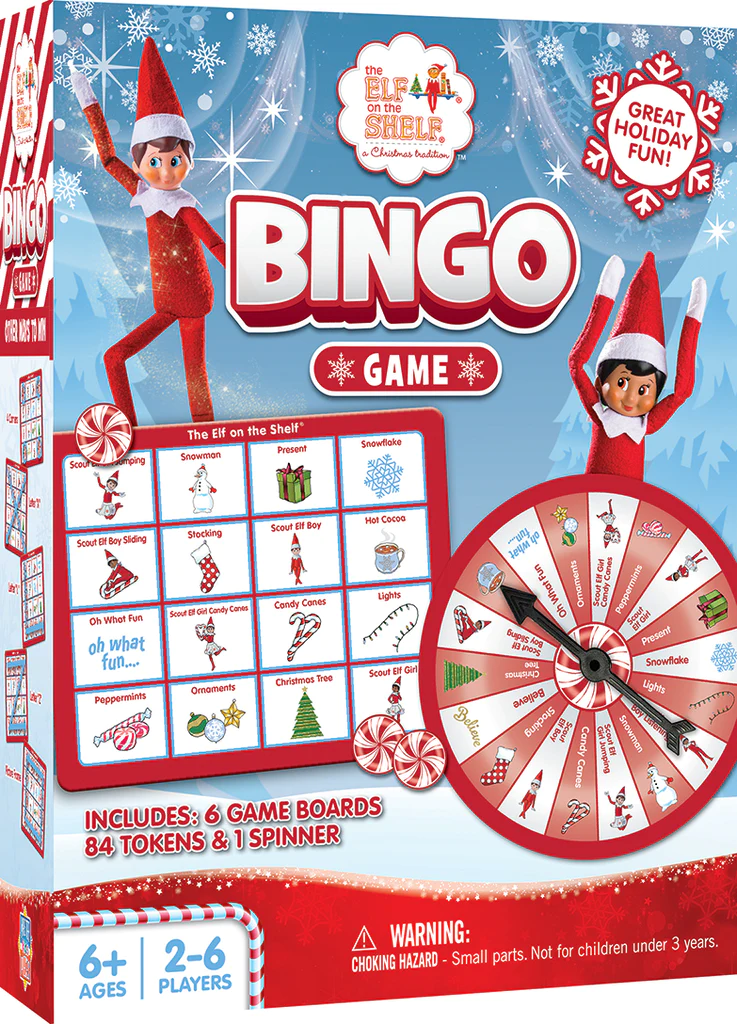 THE ELF ON THE SHELF® BINGO GAME