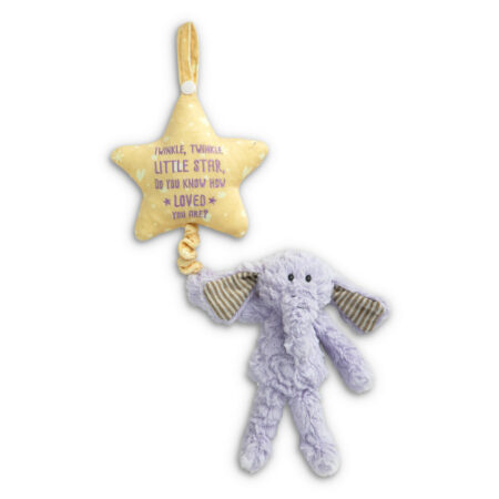 DEMDACO Baby - 56cm/22" Elephant Musical Pull Toy