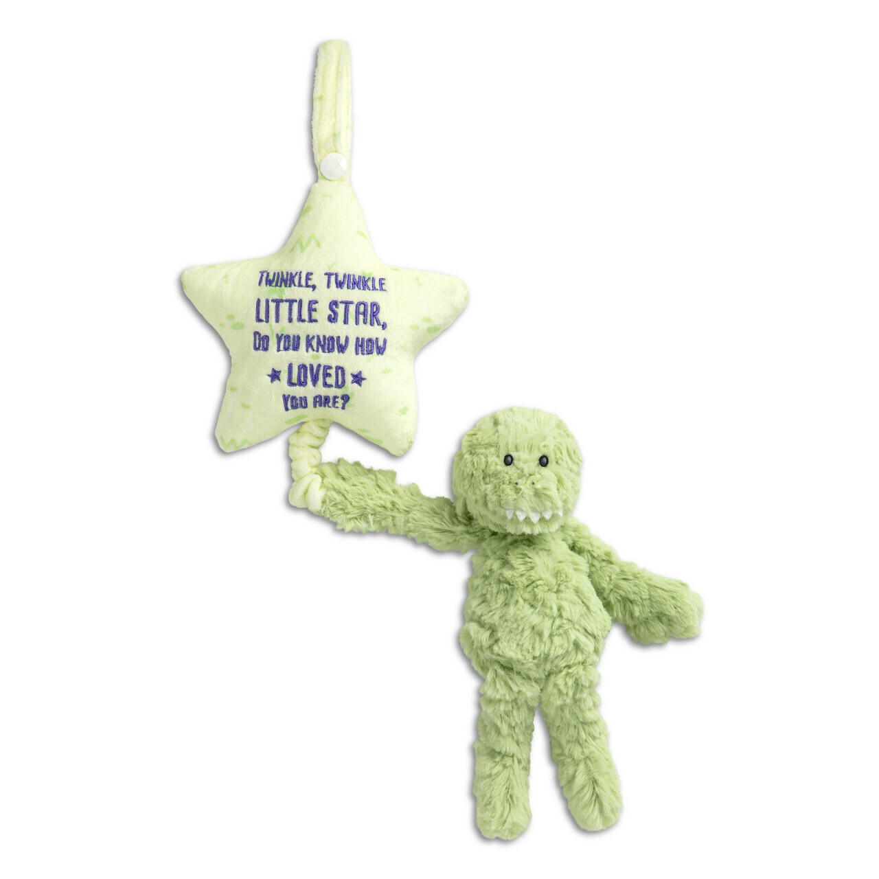 DEMDACO Baby - 56cm/22" Dinosaur Musical Pull Toy
