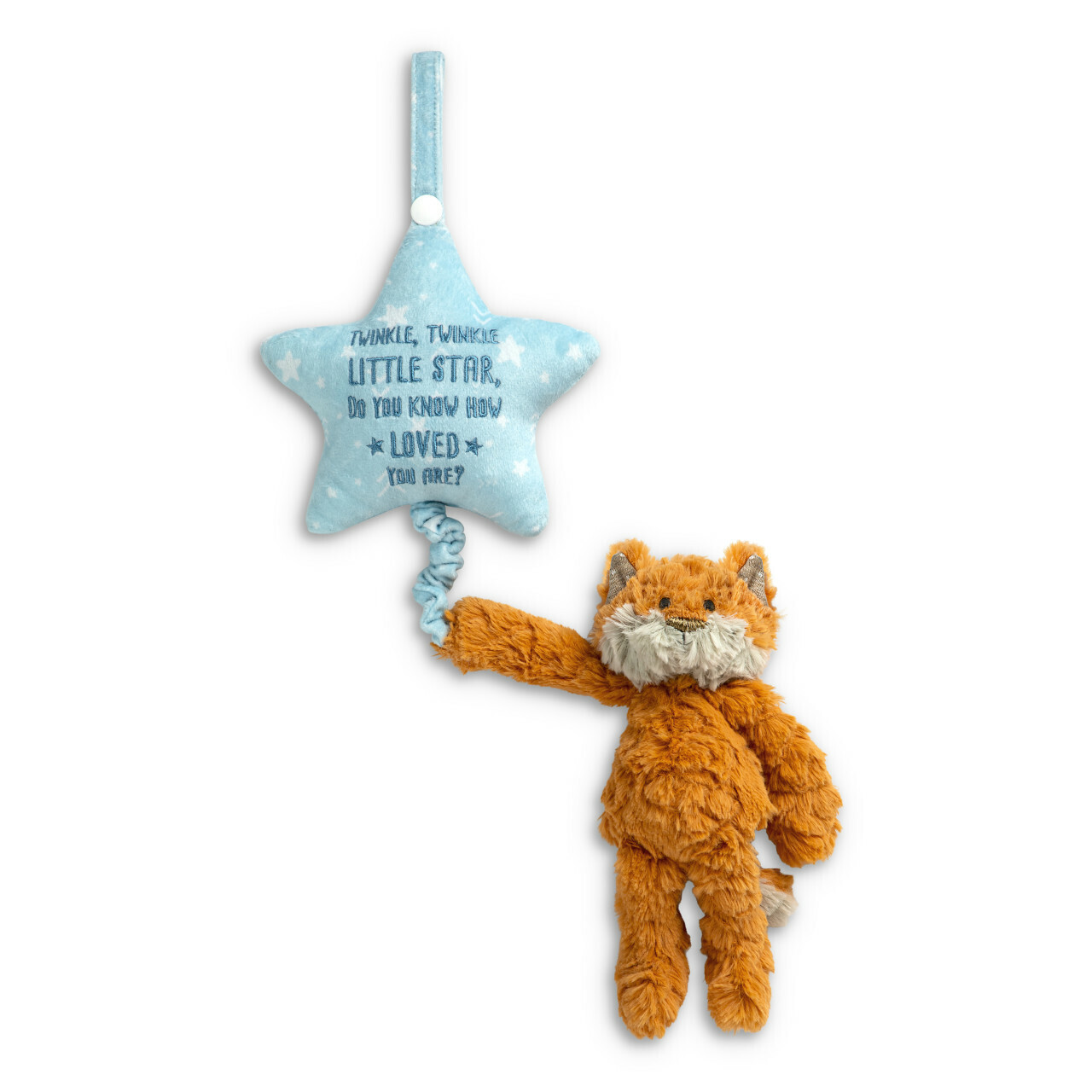 DEMDACO Baby - 56cm/22" Fox Musical Pull Toy
