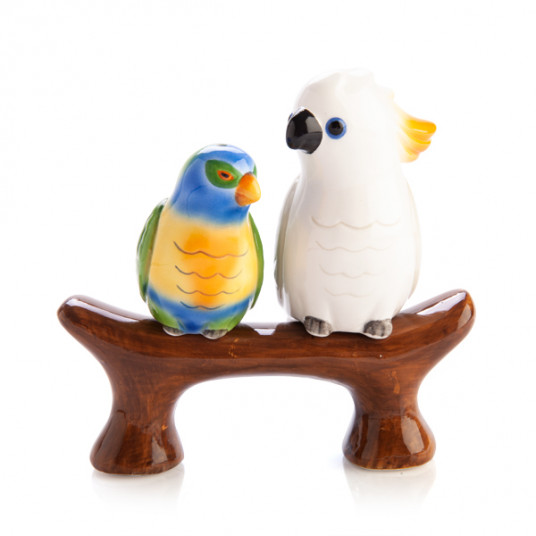 Flavour Mates Australian Birds Salt & Pepper Set