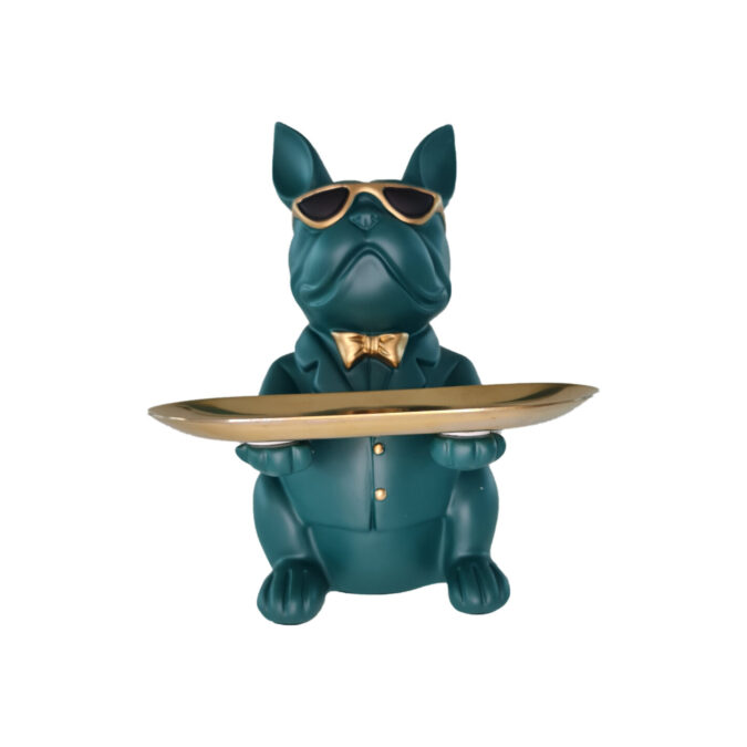 Bulldog Tray Rectangle, Green