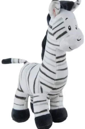 ZEBRA W RATTLE SAFARI MEDIUM 27CM