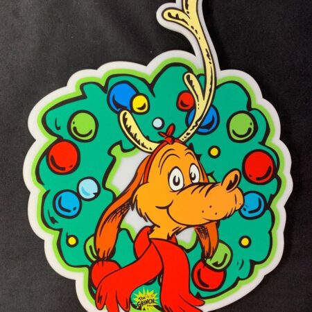Dr Seuss Max Wreath Acrylic Indoor Sign 40cm