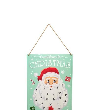 Metal Sign Interactive Advent Calendar