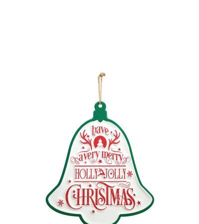 Metal Sign Bell Merry Christmas