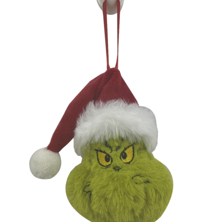 Green face ornament