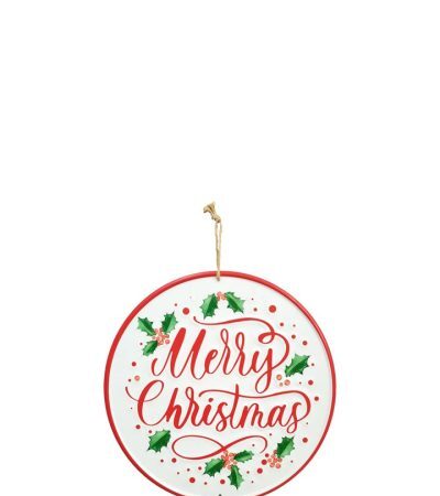 Metal Sign Merry Christmas