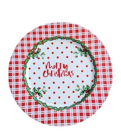 Retro Tin Plate Tartan