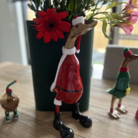 Santa Duck Large
