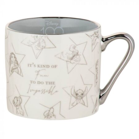 DISNEY 100 PREMIUM MUG 'DO THE IMPOSSIBLE'