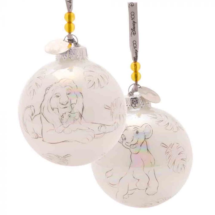 DISNEY 100 CHRISTMAS BAUBLES CLASSIC CHARACTERS (SET OF 4) - Image 4