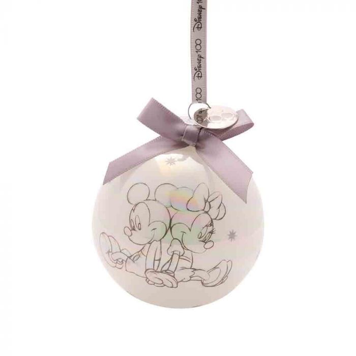 DISNEY 100 CHRISTMAS BAUBLES LOVE (SET OF 4) - Image 4