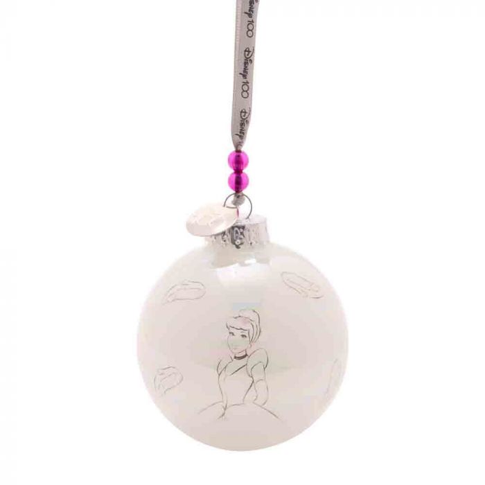DISNEY 100 CHRISTMAS BAUBLES PRINCESSES (SET OF 4) - Image 6