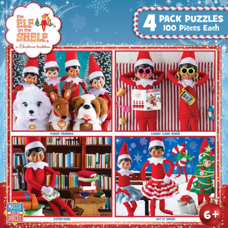 Elf on the Shelf 4 Puzzle Pack