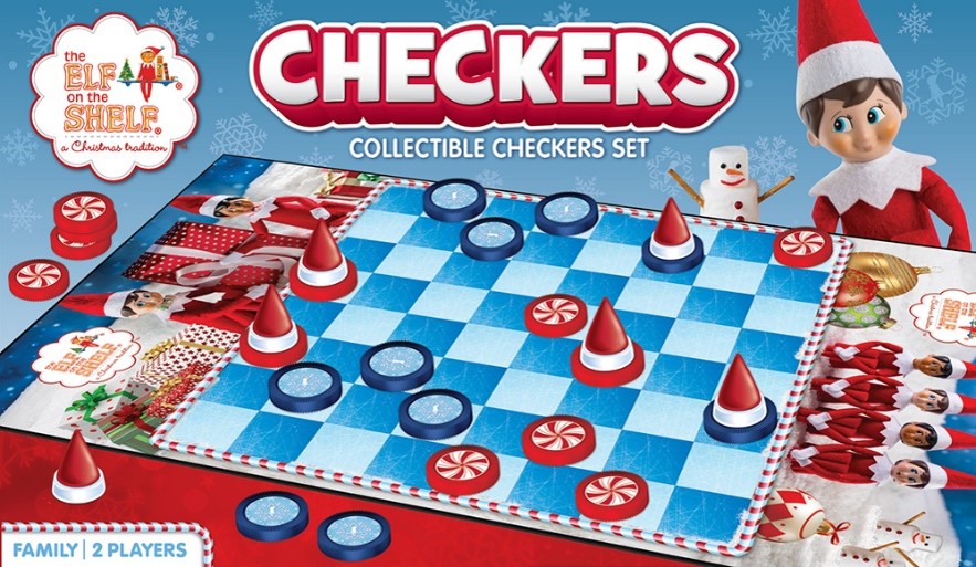Elf on the Shelf - Checkers