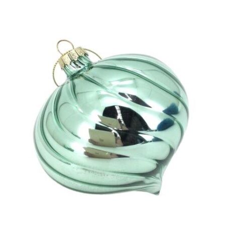 SHINY MINT DROP HANGING