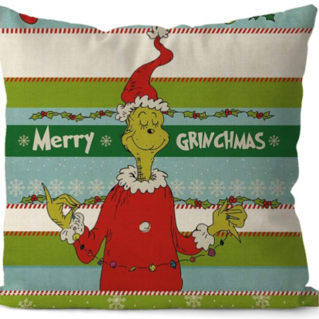 MERRY GRINCHMAS CUSHION