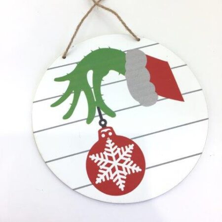 GRINCHMAS HAND HANGING