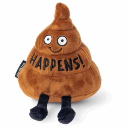 Happens !” Plush Poop Emoji