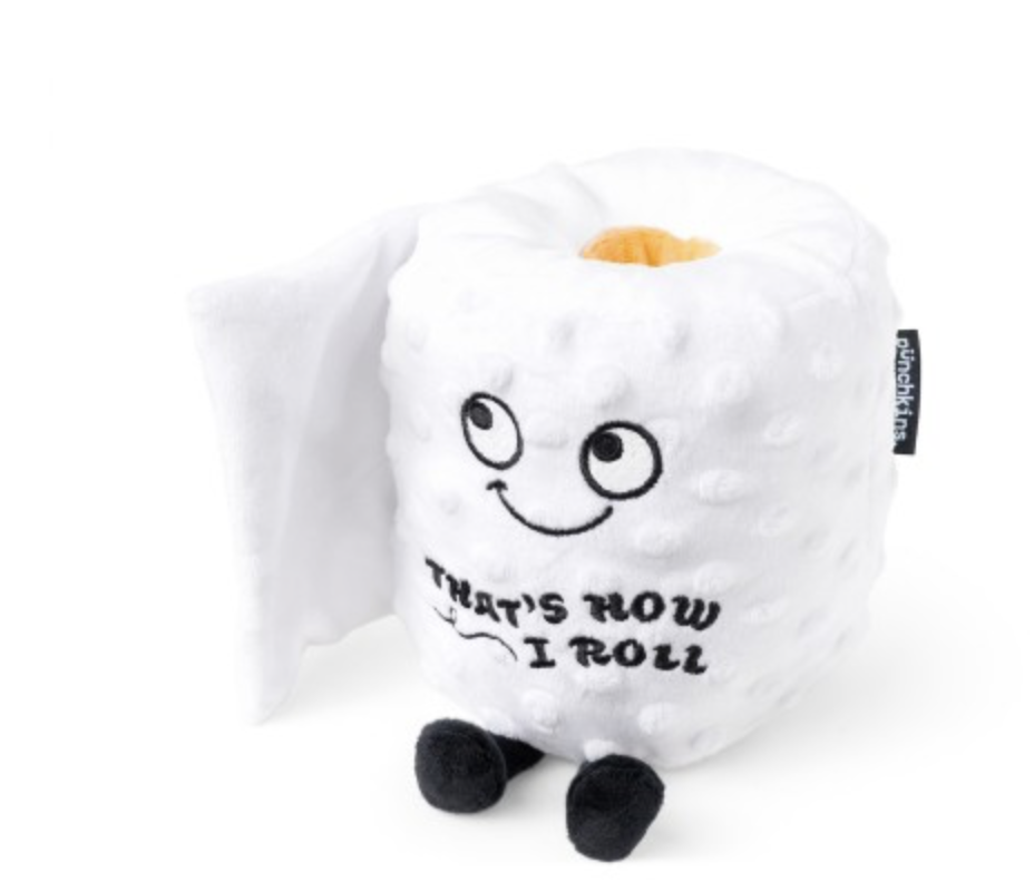 That’s How I Roll” Plush Toilet Paper
