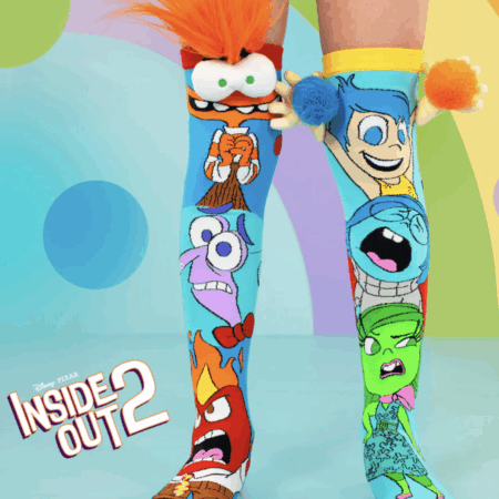 Inside out Mad Mia socks