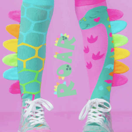 Dinosaur Mad Mia socks