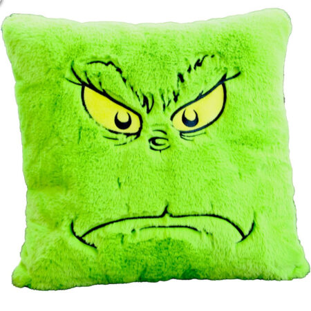 GRINCH FROWN CUSHION