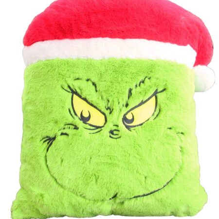 GRINCH SMILE HAT CUSHION