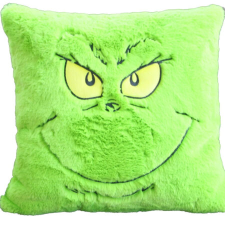 GRINCH SMILE CUSHION