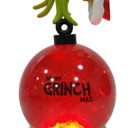Grinch Bauble W-S Lnt Red
