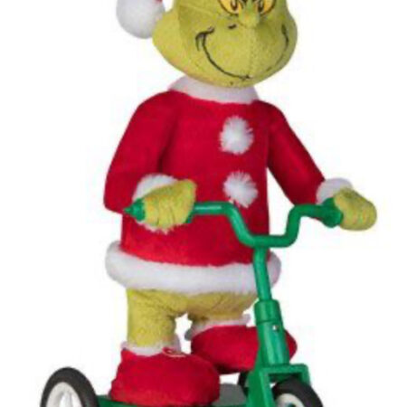 Grinch on Scooter Animated