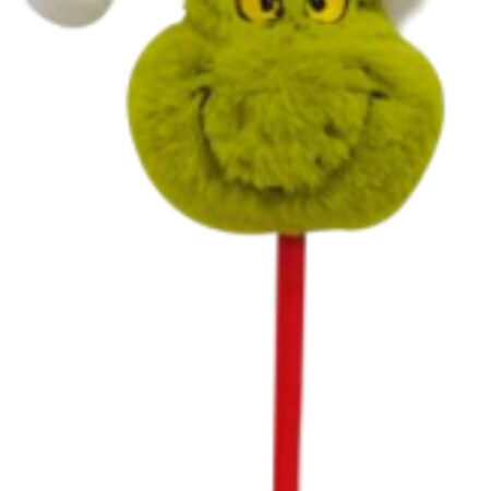 Green monster face pick