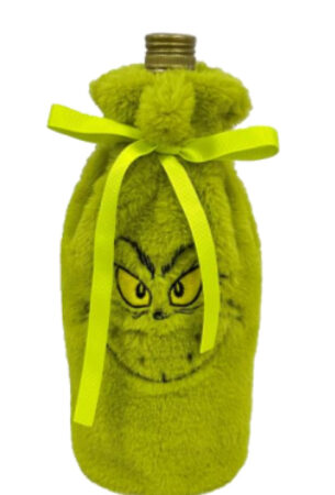 Green monster wine bag